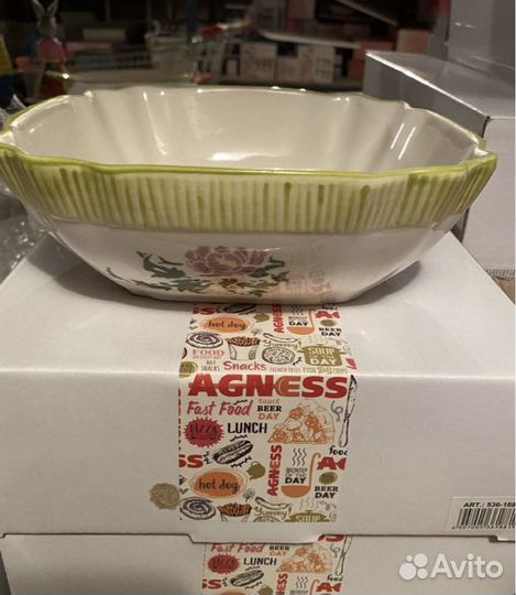 Блюдо для запекания керамика