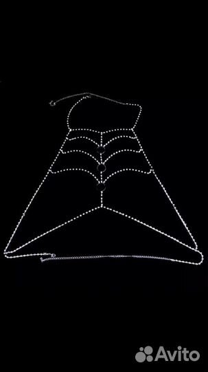 Портупея из страз