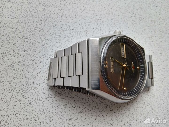 Наручные часы citizen с автоподзаводом с птичкой