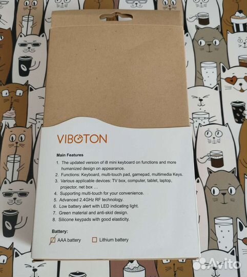 Беспроводная мини-клавиатура