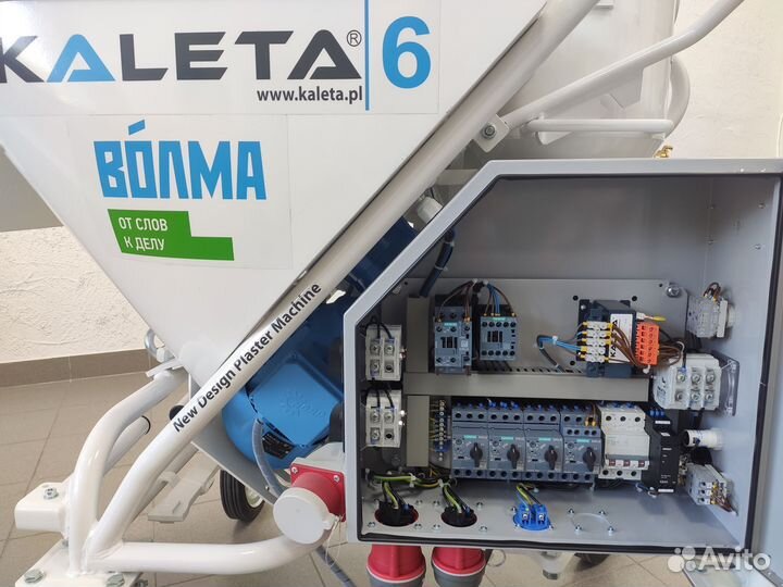 Штукатурная станция Kaleta 6 380В Калета 6