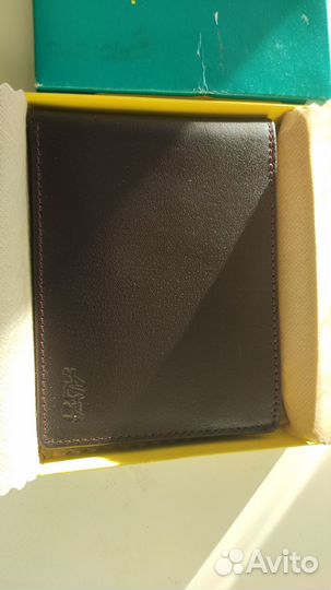 Портмоне мужское кожаное alfa новое
