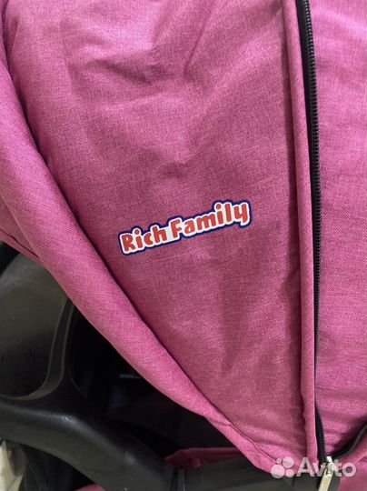 Прогулочная коляска rich family