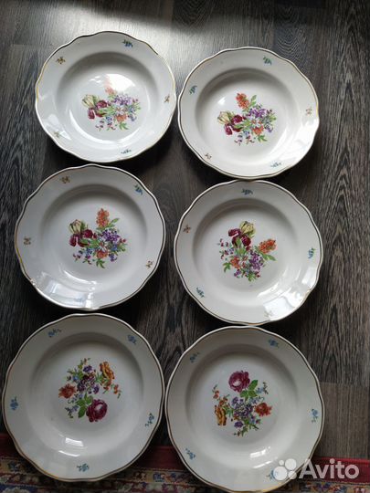 Советская посуда Дулево