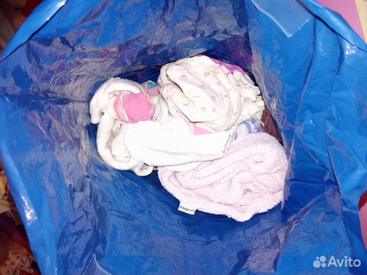 Пакет вещей на девочку с рождения