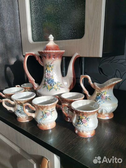 Чайный сервис новый фарфор