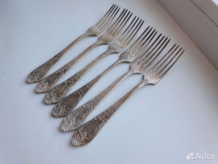 Вилки мельхиоровые СССР
