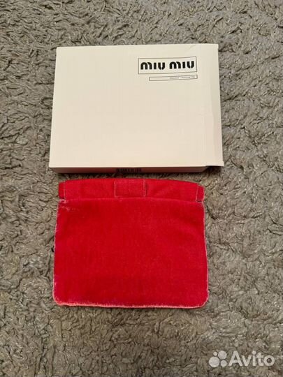 Косметичка miu miu