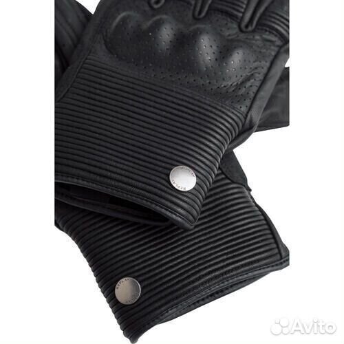 Rider Leather Glove short Black