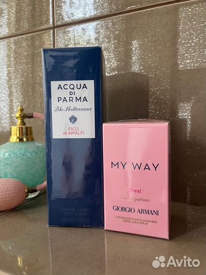 Оригиналы Aqua Di Parma, Giorgio Armani парфюм