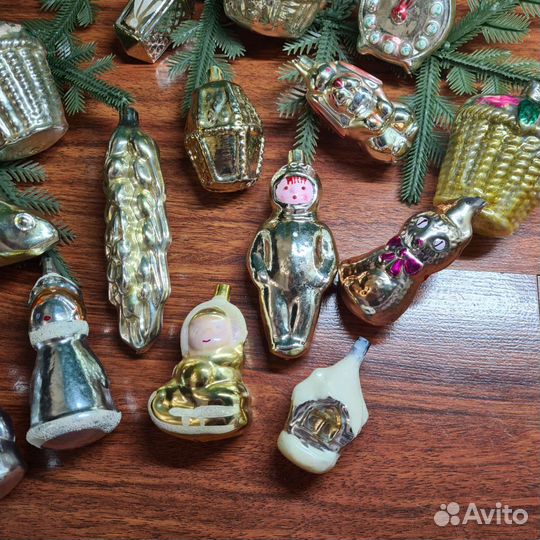 Елочные игрушки СССР