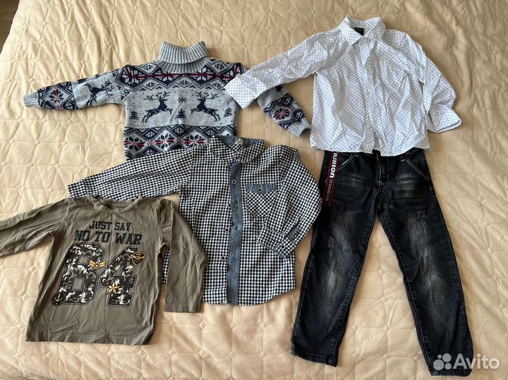 Отдам пакет вещей 98- 104см