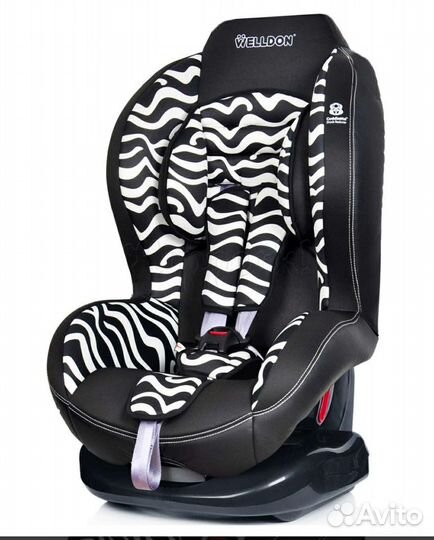 Автокресло Welldon Titan Zebra