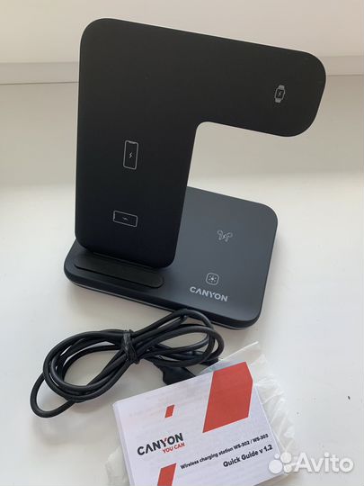 Беспроводное зарядное устройство 3 в 1