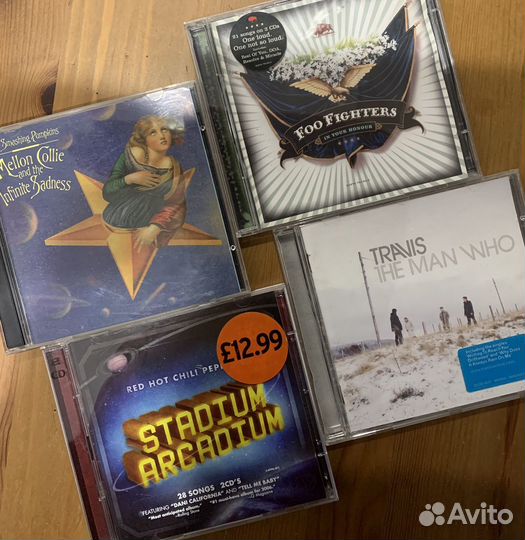 Фирменные диски CD рок поп