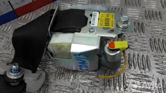 Ремень безопасности с пиропатроном сиденья передне