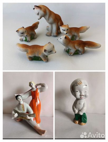 Статуэтки фарфоровые СССР
