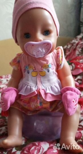 Кукла бэби борн baby born с одеждой