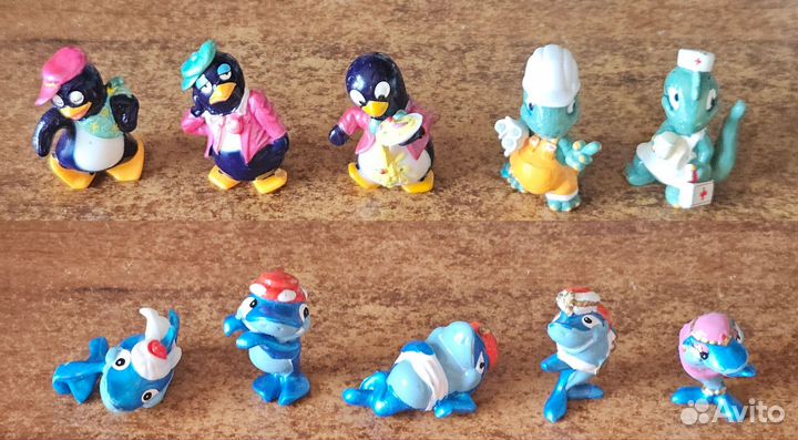 Киндер Kinder. Акулы, пингвины, динозавры