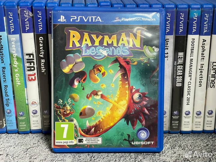 Игра Rayman Legends, для PS Vita