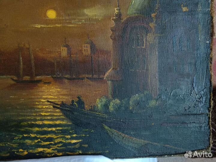 Старинная картина 19 века