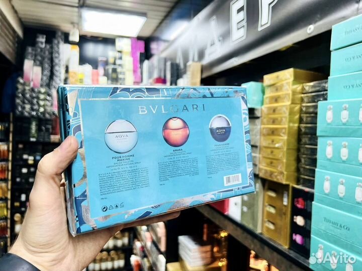 Bvlgari aqva pour homme набор