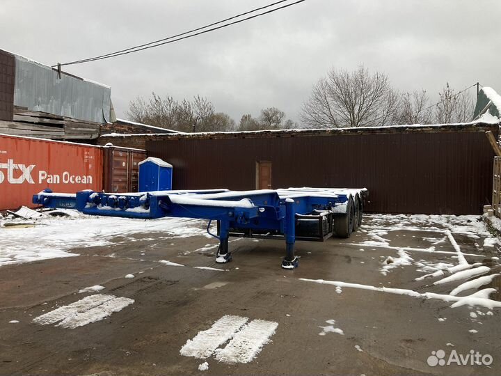 Полуприцеп контейнеровоз Schmitz Cargobull SCF24G, 2003