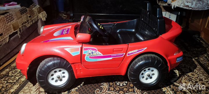 Детский электромобиль двухместный бу