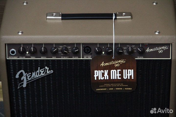 Комбо усилитель fender acoustasonic 90