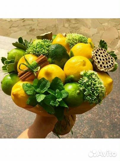 Букет с лимоном