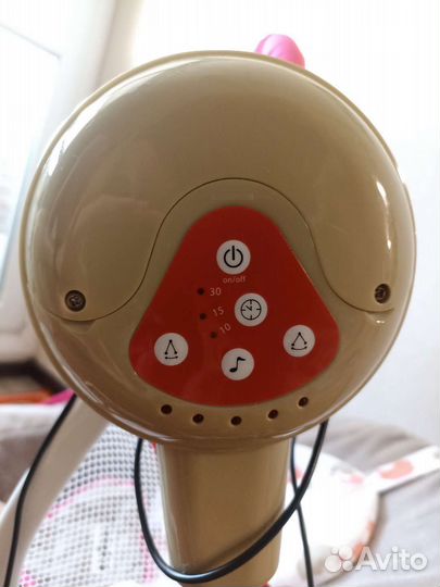 Детская электронная качеля шезлонг