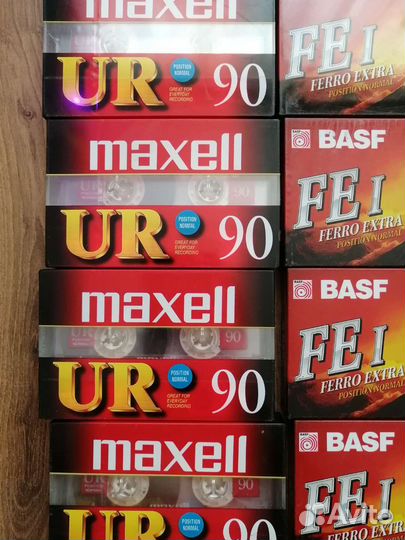 Аудиокассеты новые запечатанные