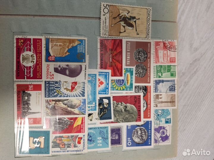Почтовые марки СССР и иностранные