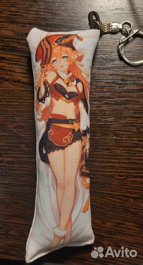 Брелок Дакимакура Геншин Импакт Genshin Impact