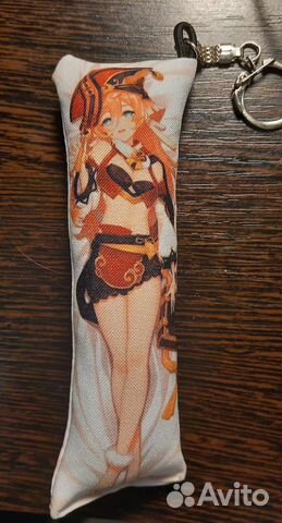 Брелок Дакимакура Геншин Импакт Genshin Impact