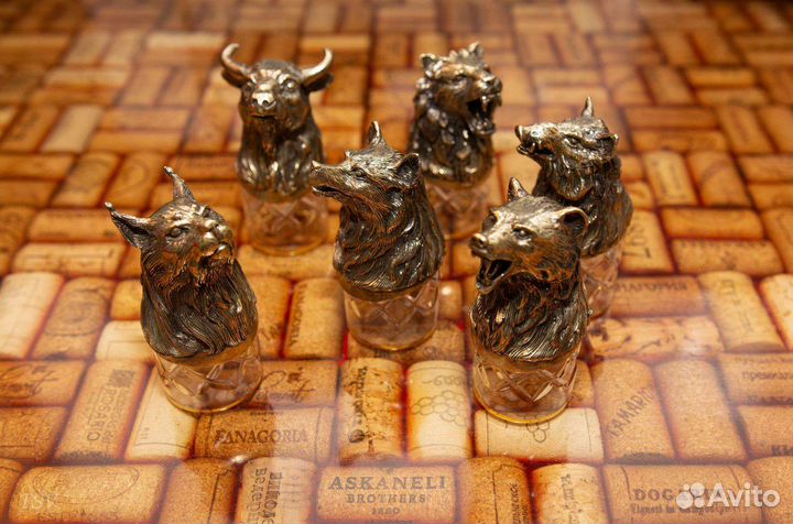 Стопки перевертыши подарочные