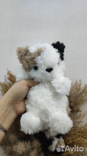 Вязанный котик ручной работы