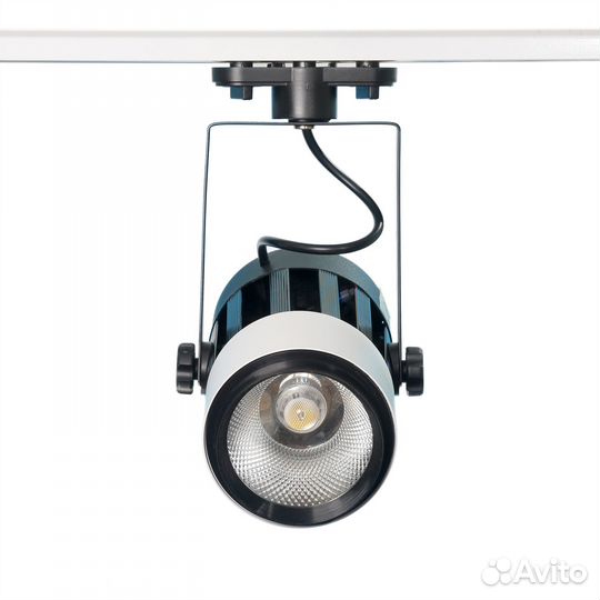 Трековый LED светильник потолочный 25W 4000K