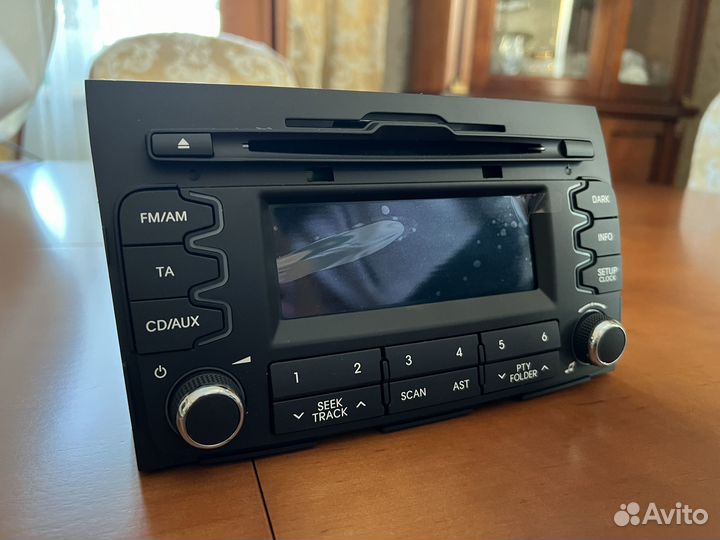 Новая штатная автомагнитола Kia Sportage 3