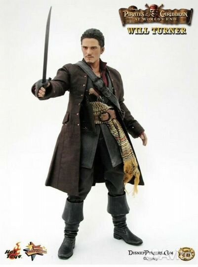 Hot Toys пираты карибского моря Уилл Тернер