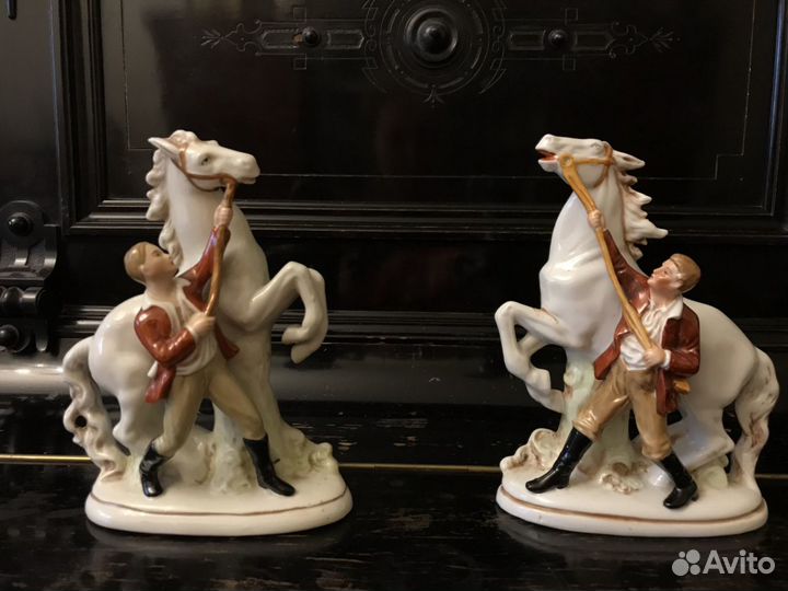 Статуэтки фарфоровые, парные. Германия. 1950-е год