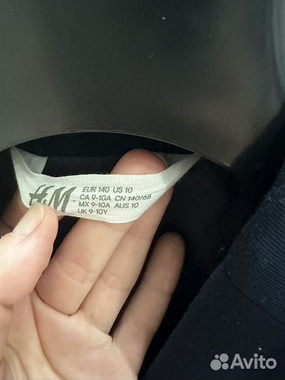 Пиджак hm для мальчика 140