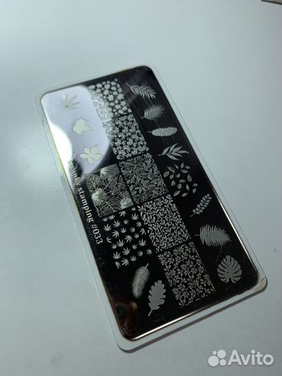 Пластины для стемпинга