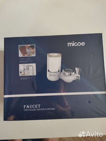 Фильтр-насадка на кран Micoe + 6 картриджей