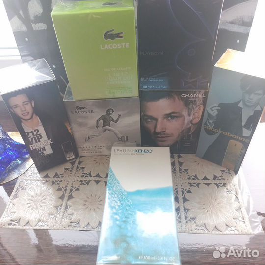 Туалетная и парфюмерная вода женская и мужская