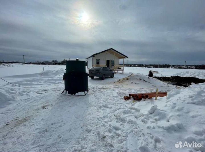 Септик установка и монтаж за 1 день под ключ