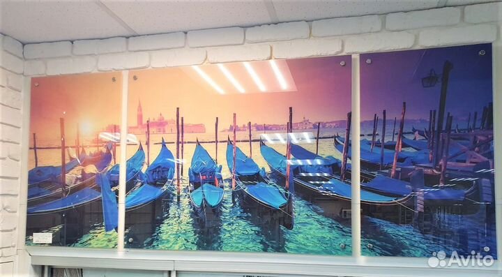 Модульная картина из стекла