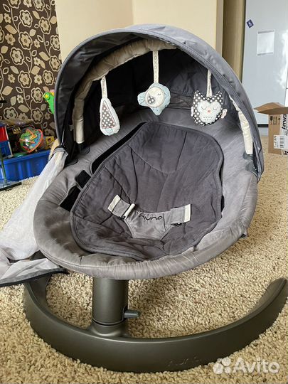 Nuna шезлонг+дуга с игрушками+ маскитная сетка