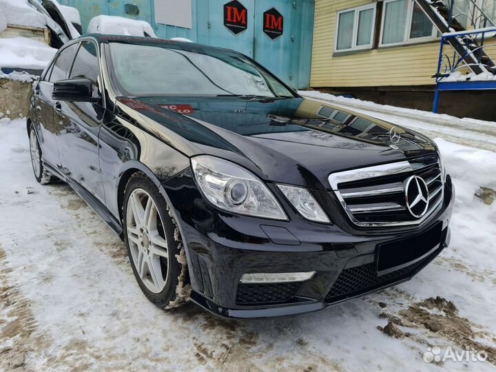 Mercedes w212 передний бампер AMG e63 в сборе