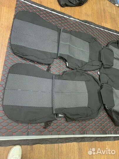 Авточехлы жаккард на Daewoo Nexia